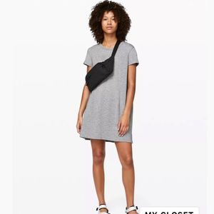Lululemon Day Tripper Dress, gray, size M 54321